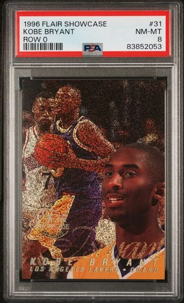 1996-97 Fleer Flair Showcase Kobe Bryant Row 1 #31 card image