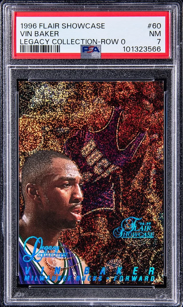 1996-97 Fleer Flair Showcase Vin Baker Legacy Collection Row 0 #60 card image