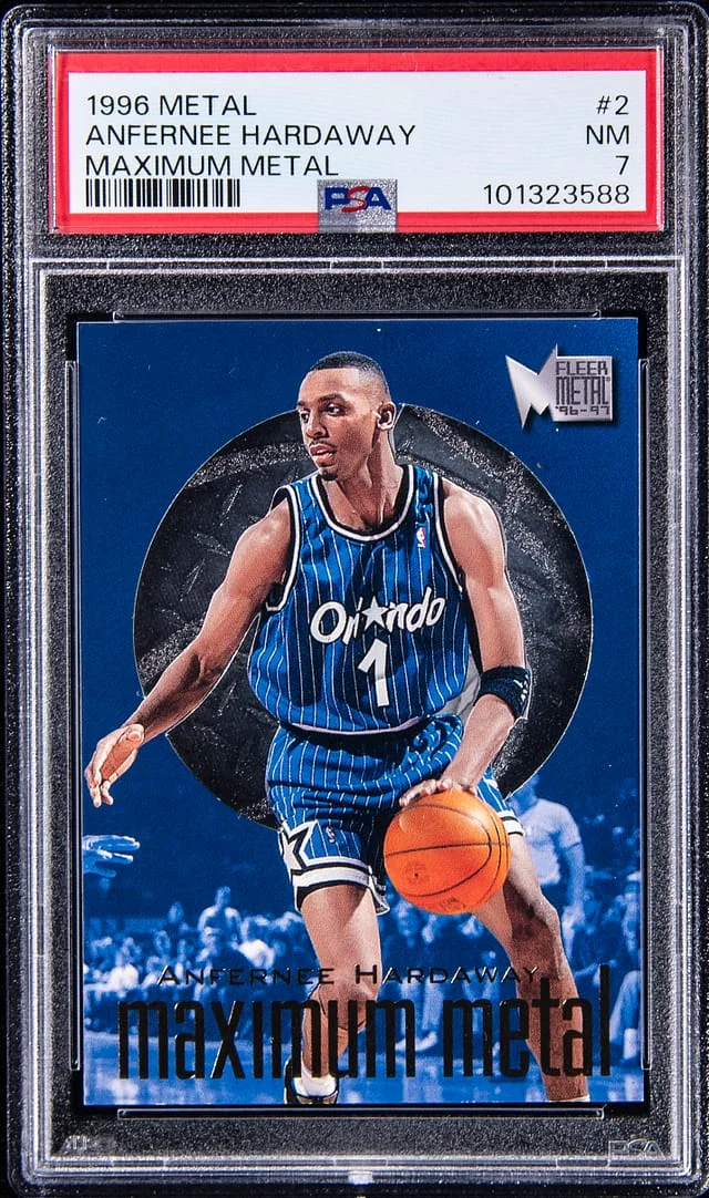 1996-97 Fleer Metal Anfernee Hardaway Maximum Metal #2 card image