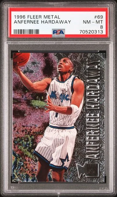 1996-97 Fleer Metal Anfernee Hardaway #69 card image
