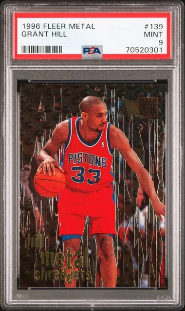 1996-97 Fleer Metal Grant Hill #139 card image