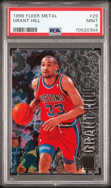 1996-97 Fleer Metal Grant Hill #29 card image