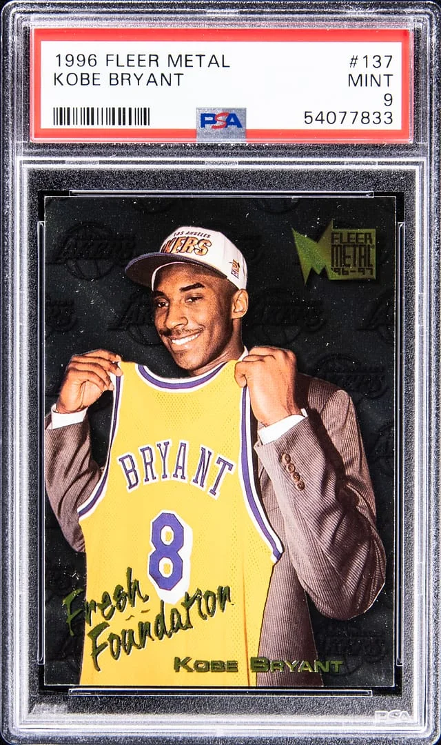 1996-97 Fleer Metal Kobe Bryant #137 card image