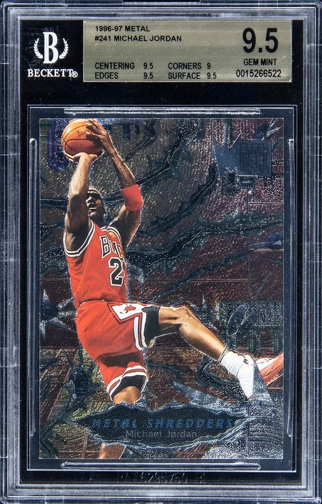 1996-97 Fleer Metal Michael Jordan #241 card image