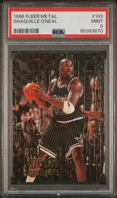 1996-97 Fleer Metal Shaquille O'Neal #143 card image