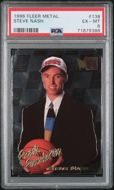 1996-97 Fleer Metal Steve Nash #138 card image