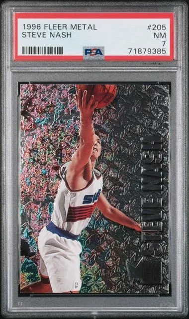 1996-97 Fleer Metal Steve Nash #205 card image