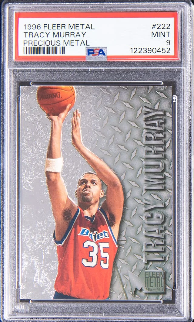 1996-97 Fleer Metal Tracy Murray Precious Metal #222 card image