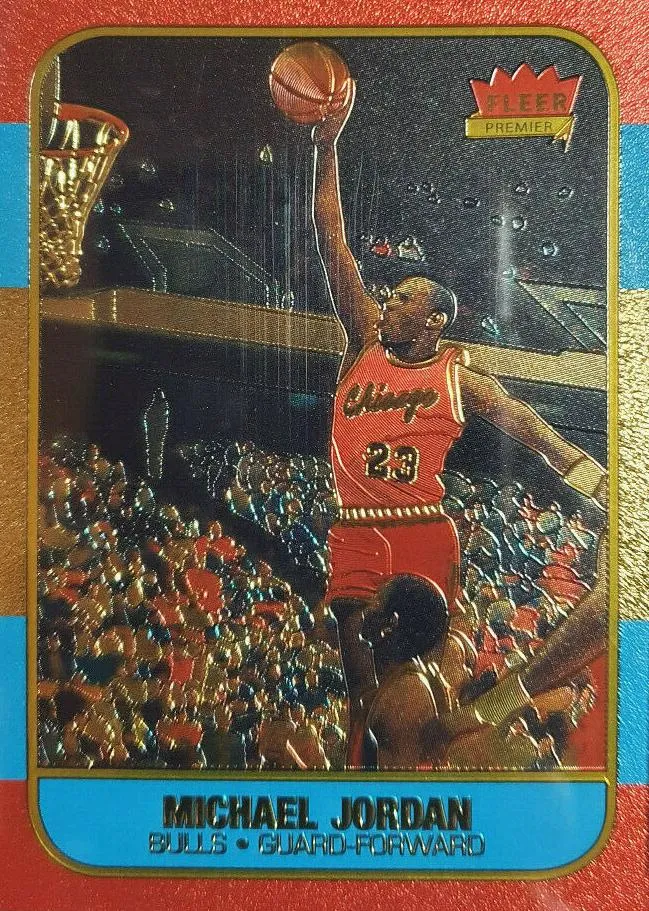 1996-97 Fleer Polychrome Michael Jordan #NNO card image
