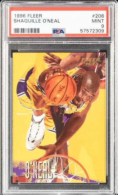 1996-97 Fleer Shaquille O'Neal #206 card image