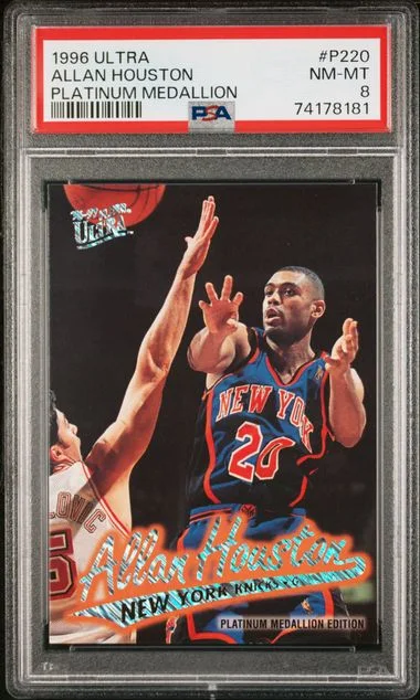 1996-97 Fleer Ultra Allan Houston #P-220 card image