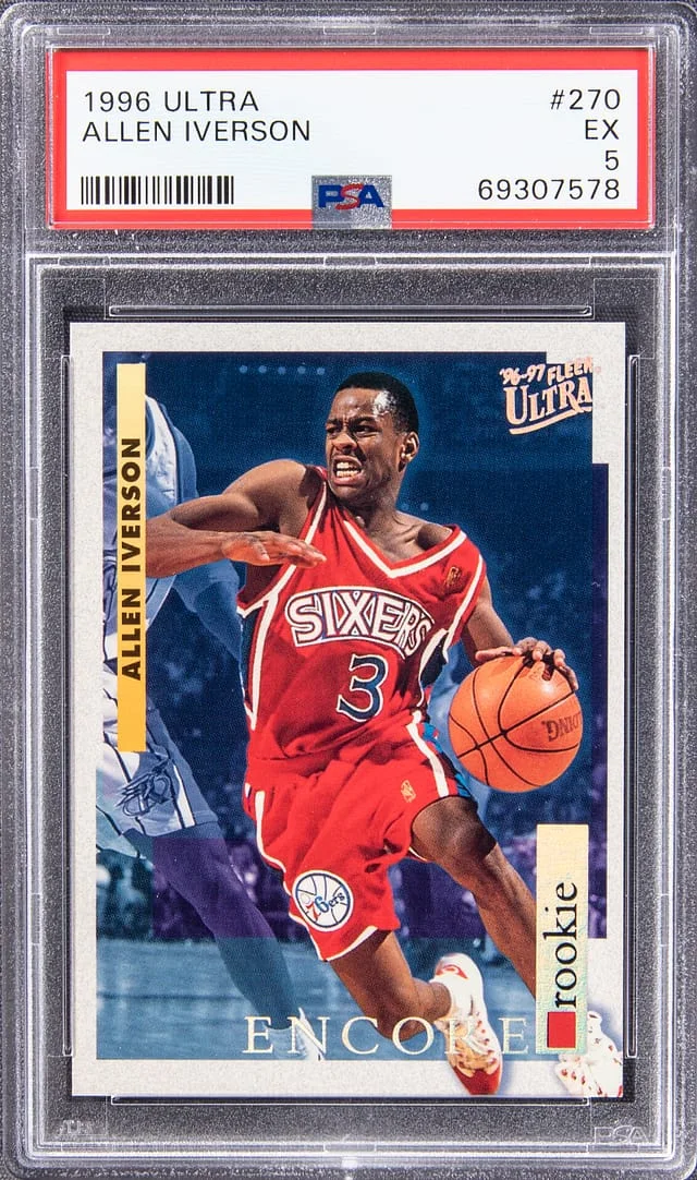 1996-97 Fleer Ultra Allen Iverson #270 card image