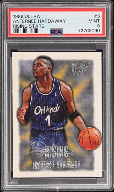 1996-97 Fleer Ultra Anfernee Hardaway Rising Stars #3 card image