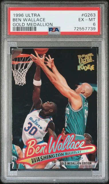 1996-97 Fleer Ultra Ben Wallace Gold Medallion #G-263 card image