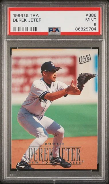1996-97 Fleer Ultra Derek Jeter #386 card image