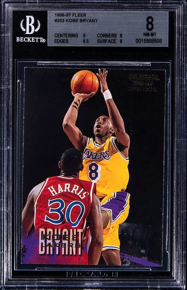 1996-97 Fleer Ultra Kobe Bryant #203 card image