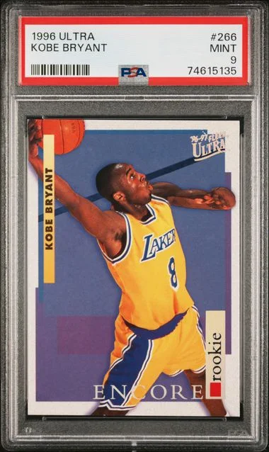 1996-97 Fleer Ultra Kobe Bryant #266 card image