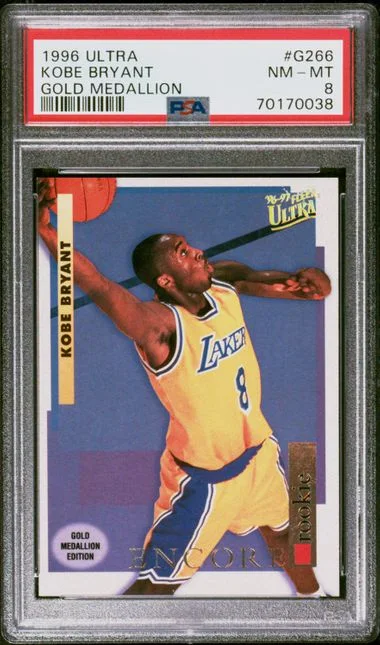 1996-97 Fleer Ultra Kobe Bryant Gold Medallion #G-266 card image
