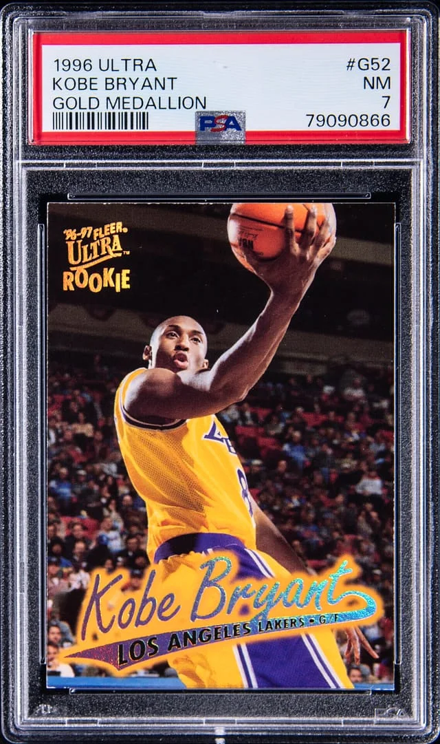 1996-97 Fleer Ultra Kobe Bryant Gold Medallion #G-52 card image