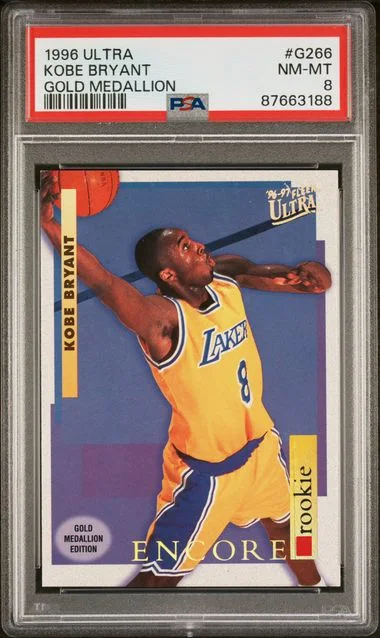 1996-97 Fleer Ultra Kobe Bryant Gold Medallion #G266 card image