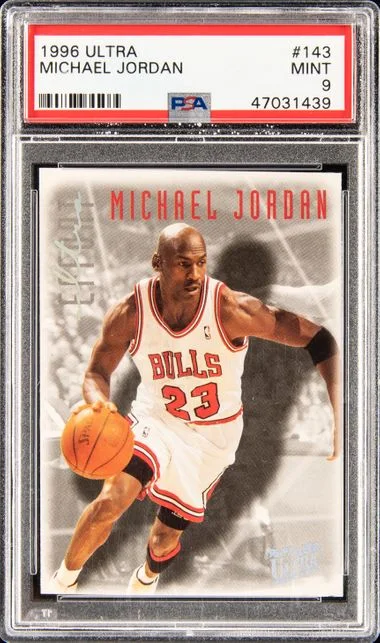 1996-97 Fleer Ultra Michael Jordan #143 card image