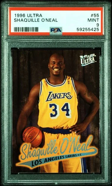 1996-97 Fleer Ultra Shaquille O'Neal #55 card image