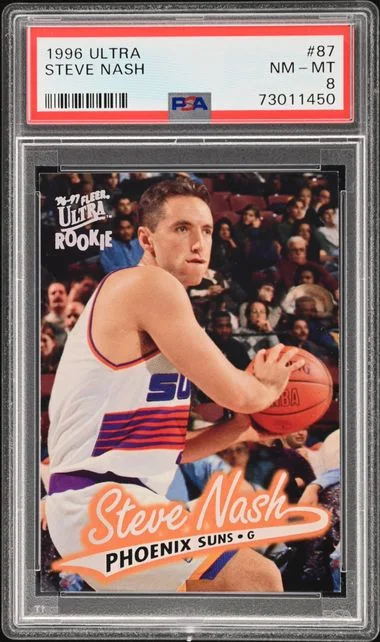 1996-97 Fleer Ultra Steve Nash #87 card image