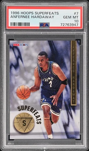 1996-97 Hoops Anfernee Hardaway Superfeats #7 card image