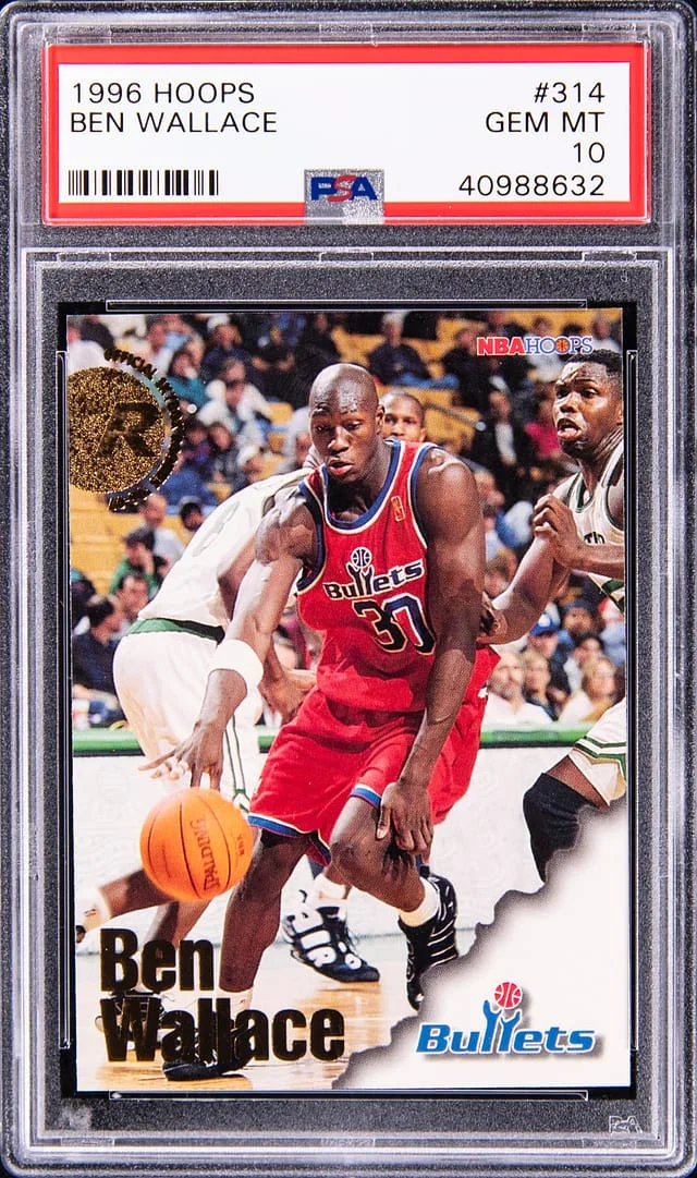 1996-97 Hoops Ben Wallace #314 card image