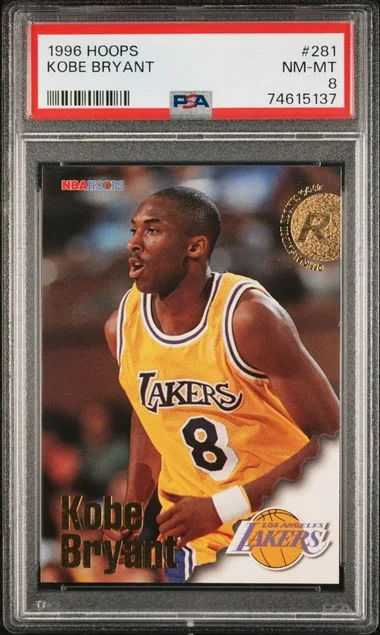 1996-97 Hoops Kobe Bryant #281 card image