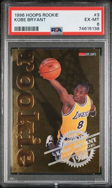 1996-97 Hoops Kobe Bryant #3 card image