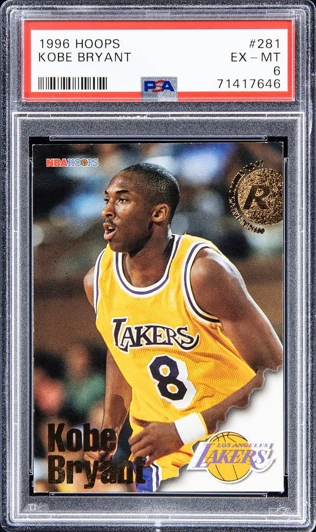 1996-97 NBA Hoops Kobe Bryant #281 card image