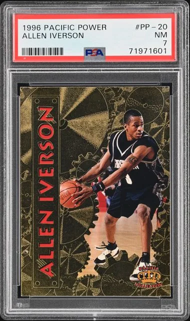 1996-97 Pacific Power Allen Iverson #PP-20 card image