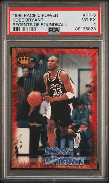 1996-97 Pacific Power Regents Of Roundball Kobe Bryant #RR-6 card image