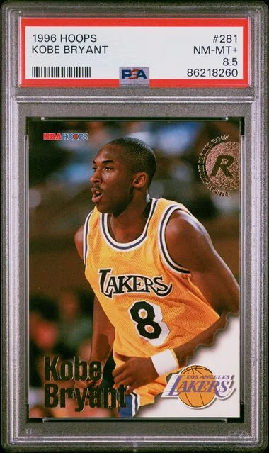 1996-97 Panini Hoops Kobe Bryant #281 card image