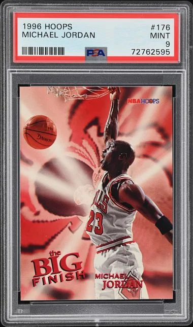 1996-97 Panini Hoops Michael Jordan #176 card image