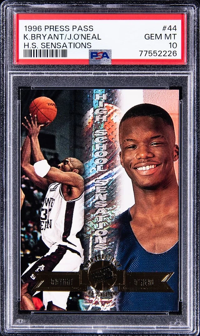 1996-97 Press Pass High School Sensations Kobe Bryant #44 card image
