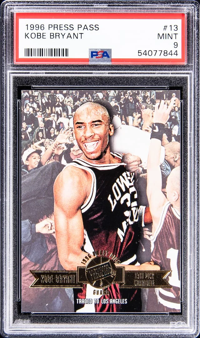 1996-97 Press Pass Kobe Bryant #13 card image