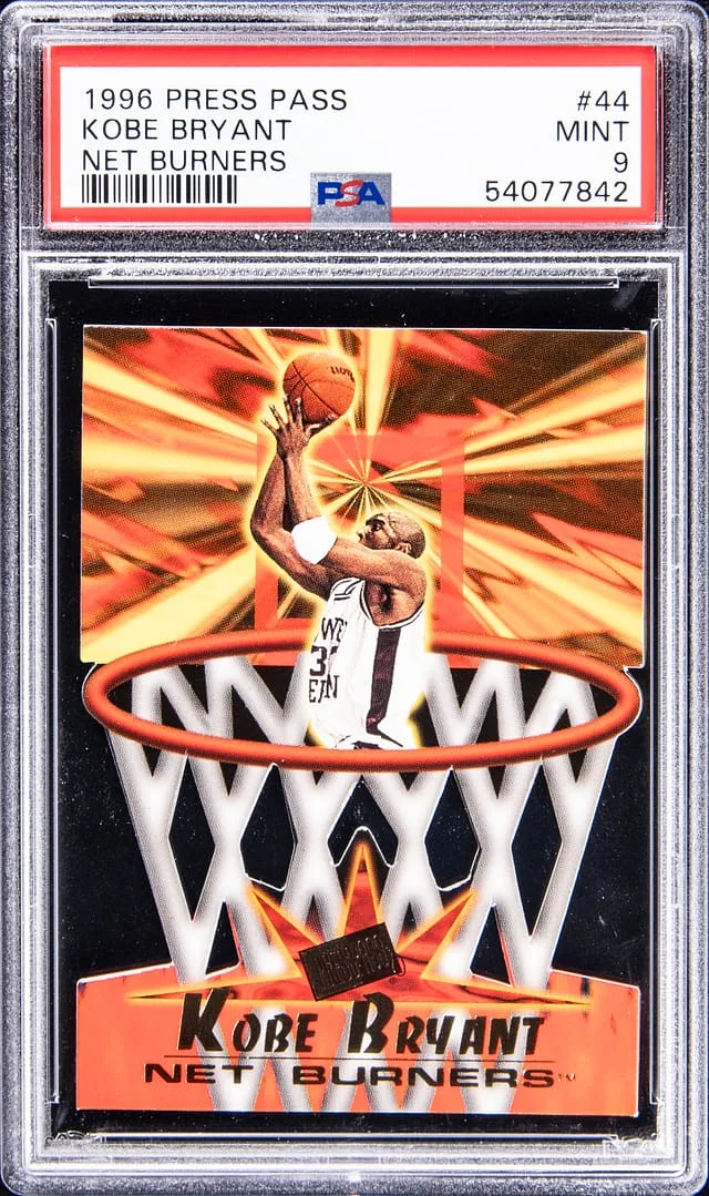1996-97 Press Pass Net Burners Kobe Bryant #NB44 card image