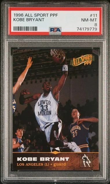 1996-97 Score Board Kobe Bryant All Sport PPF #11 card image