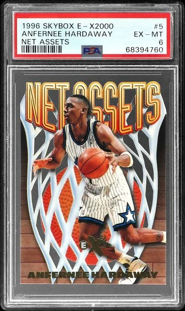 1996-97 SkyBox Anfernee Hardaway E-X2000 Net Assets #5 card image