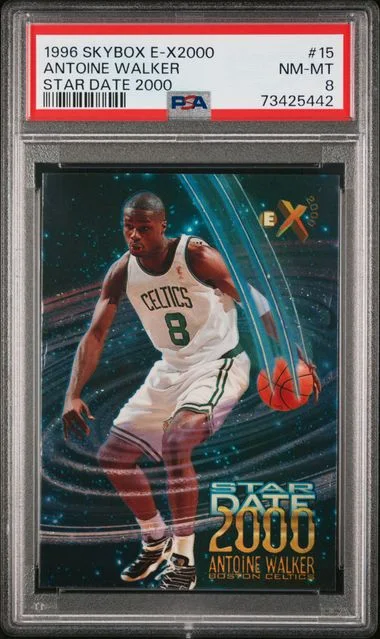 1996-97 SkyBox Antoine Walker E-X2000 Star Date 2000 #15 card image