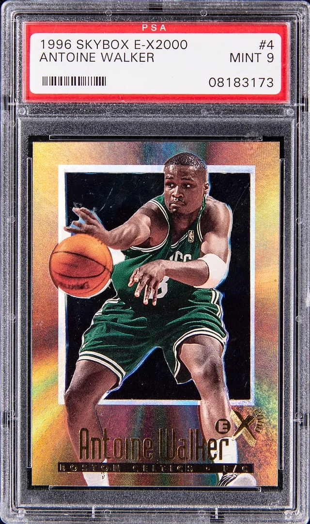 1996-97 SkyBox Antoine Walker E-X2000 #4 card image
