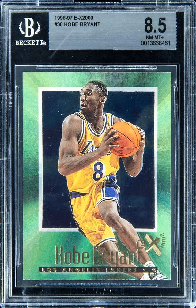 1996-97 SkyBox E-X 2000 Kobe Bryant #30 card image