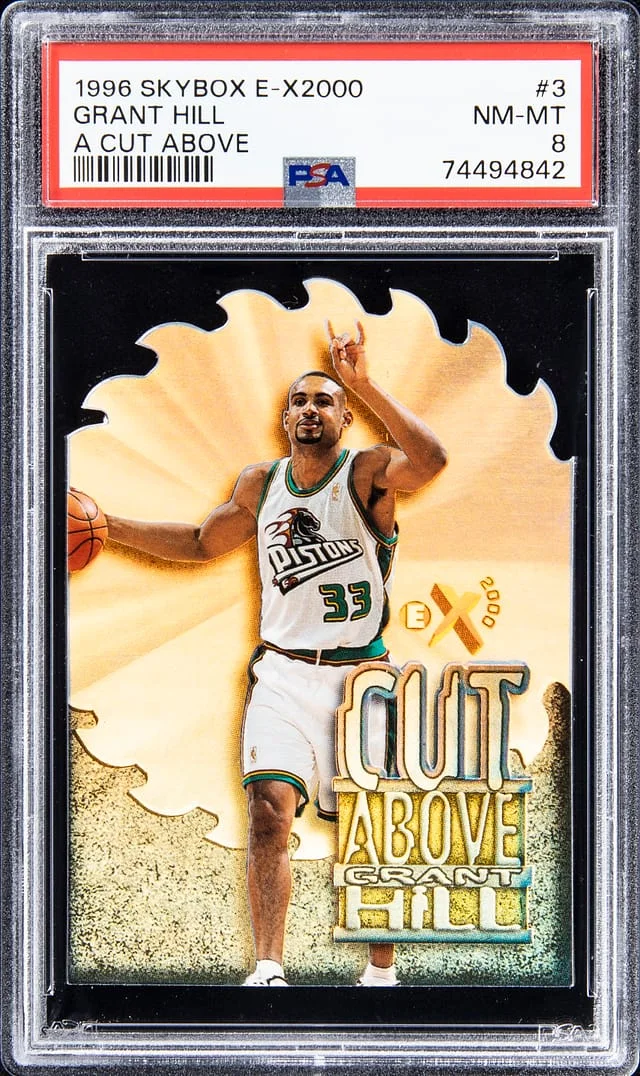 1996-97 SkyBox Grant Hill E-X2000 A Cut Above #3 card image