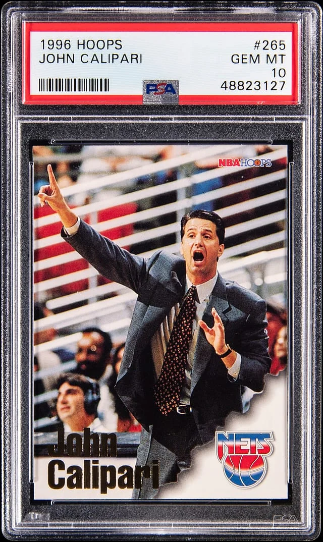 1996-97 SkyBox Hoops John Calipari #265 card image