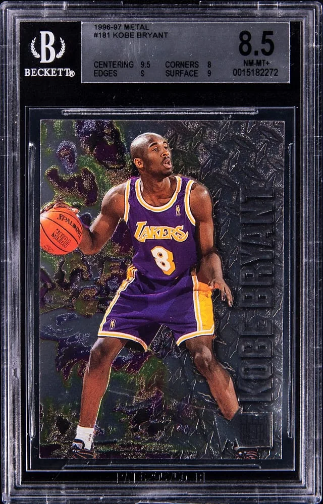 1996-97 SkyBox Kobe Bryant Metal #181 card image