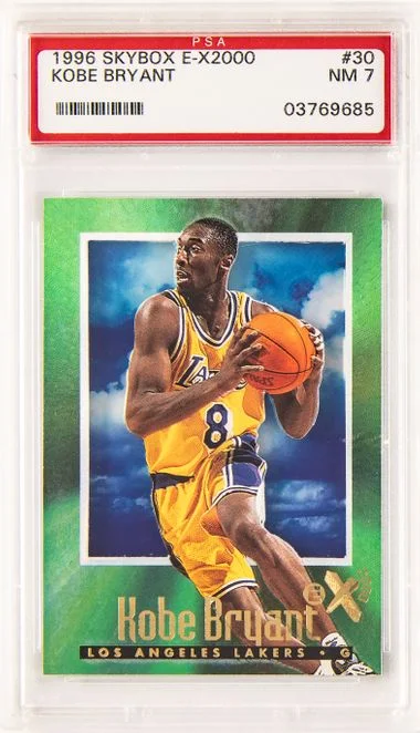 1996-97 SkyBox Kobe Bryant E-X2000 #30 card image