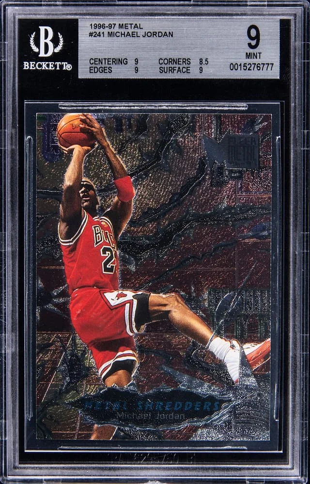 1996-97 SkyBox Metal Universe Michael Jordan #241 card image