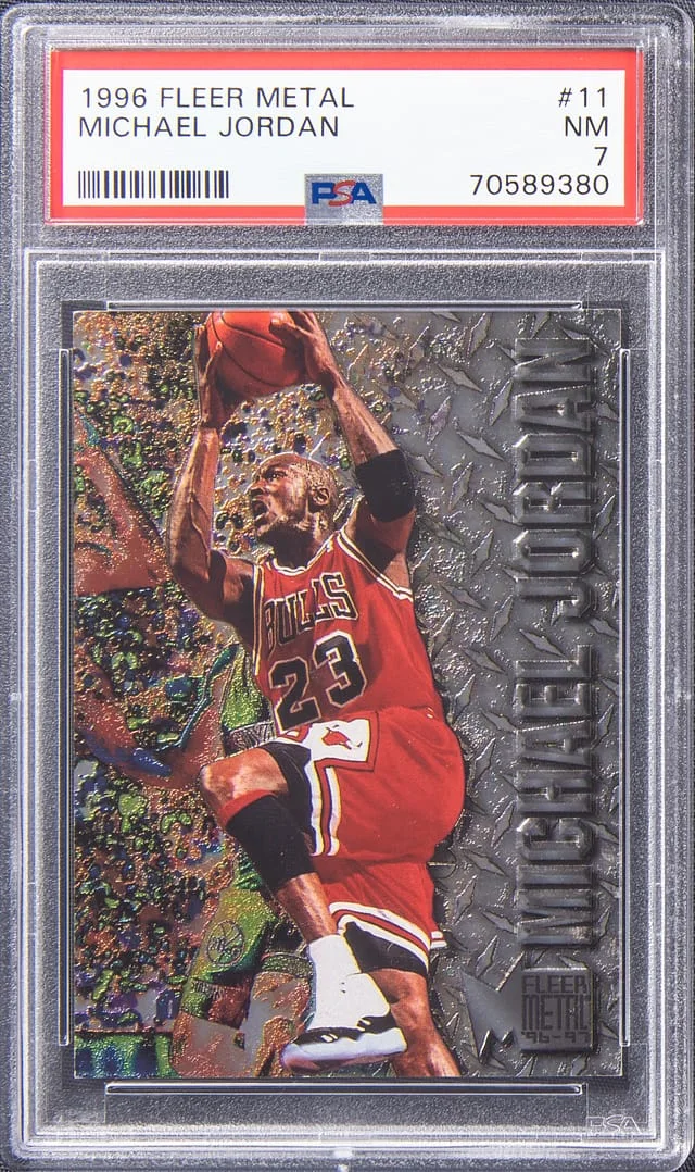 1996-97 SkyBox Michael Jordan Fleer Metal #11 card image